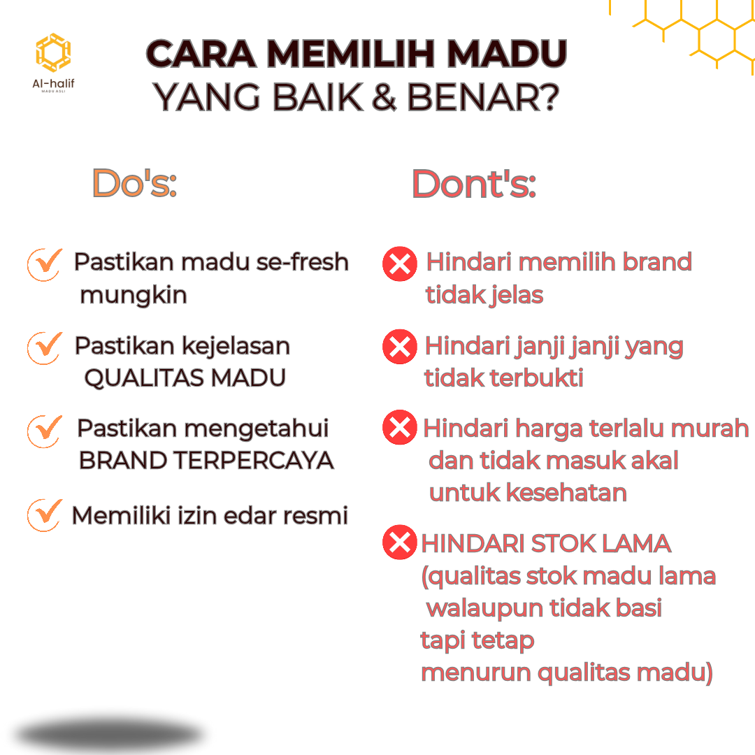 cara beli madu yang benar